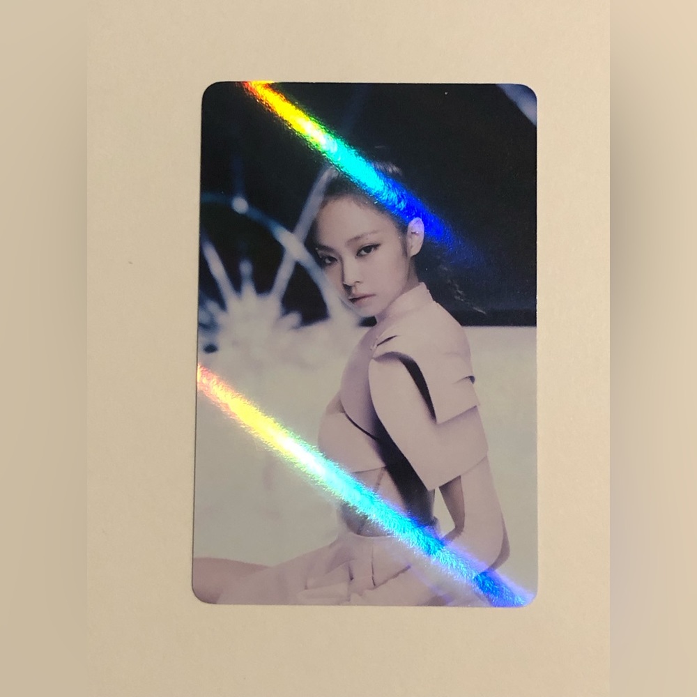BLACKPINK JENNIE photocard